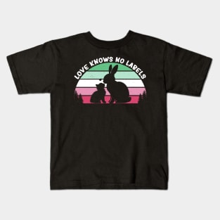 Abrosexual Pride Flag Lgbtq Abro Month Kids T-Shirt